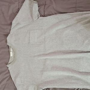Gray, Undefeated Pocket T shirt Size Medium